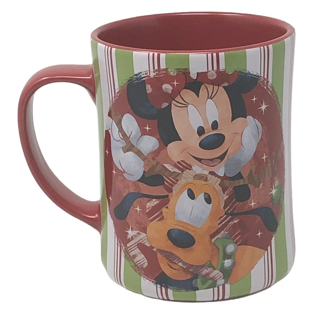 Disney‎ Store Minnie Mickey Mouse Goofy Coffee Mug